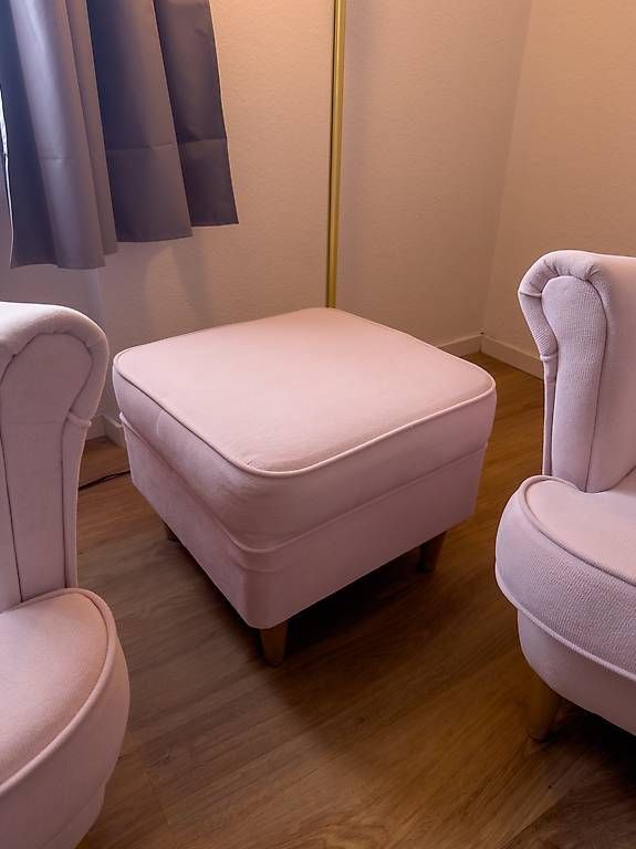 Poltrone: 2x Ohrensessel + 1x Hocker - Pastelrosa – Usato da Weesen venduto da Andy_gstaad 4
