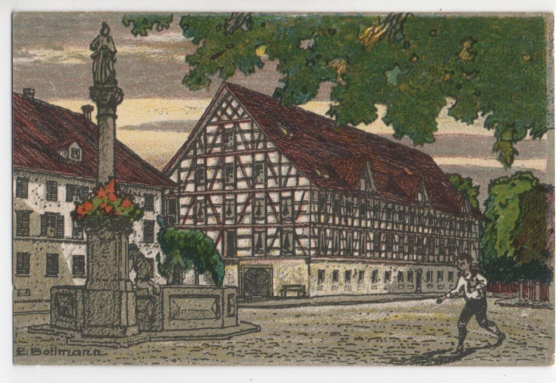 Cartoline postali: WINTERTHUR Litho Holderplatz – Nuovo (secondo la descrizione) da Jona venduto da philajona