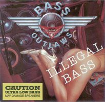Bass Outlaws ‎– Illegal Bass, Bass Music, Hip Hop, CD, D7