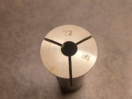 Schaublin W20 Spannzange D 7.2
