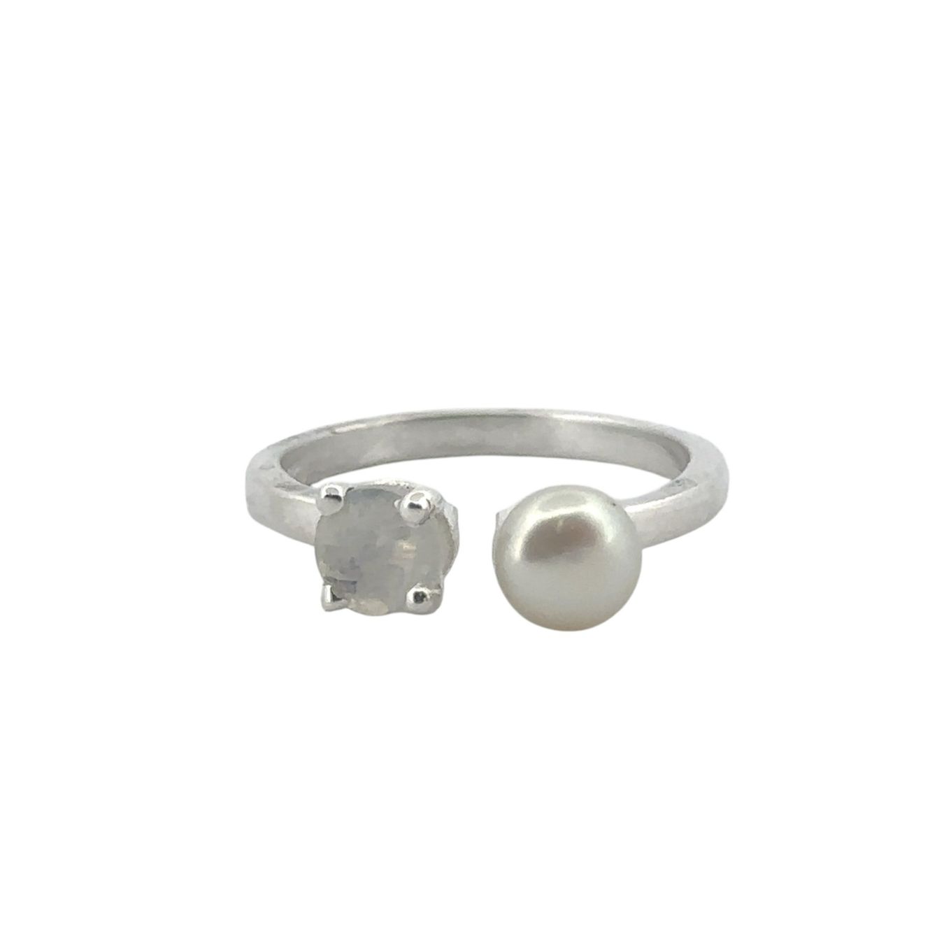 Olga Ribler Anelli: Feiner Ring 925 Sterling Silber mit 2 Steinen  Grösse 52 – Nuovo (secondo la descrizione) da Luzern venduto da Schmuckoutlet 5