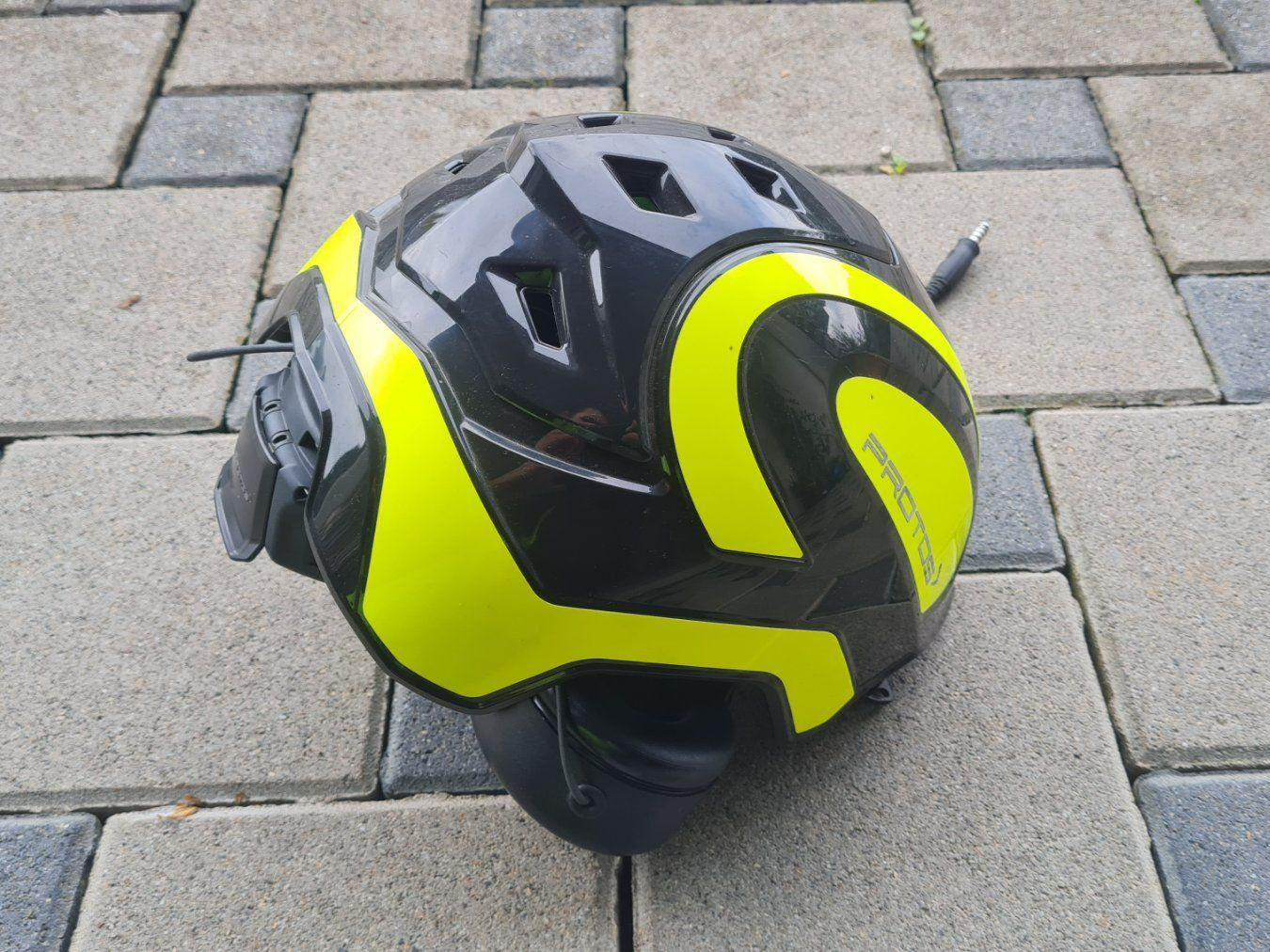 Protos Protezione per viso e udito: Helm / mit Funk / Pfanner / Protos / Integral / Schwarz – Usato da Safenwil venduto da Husqi2000 2