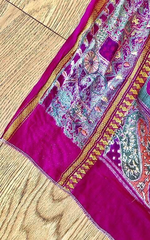 Tessuti: Sari Kunstseide – Usato da Boppelsen venduto da Lilotti1 3