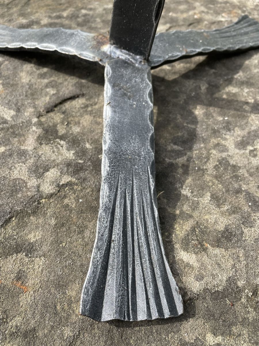 Griglie: Grill Rost Schmiedeeisen mit Holzgriff – Nuovo (secondo la descrizione) da Meierskappel venduto da beatus44 5