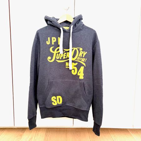 Superdry Hoodie Herren Grösse M, blau, kaum getragen