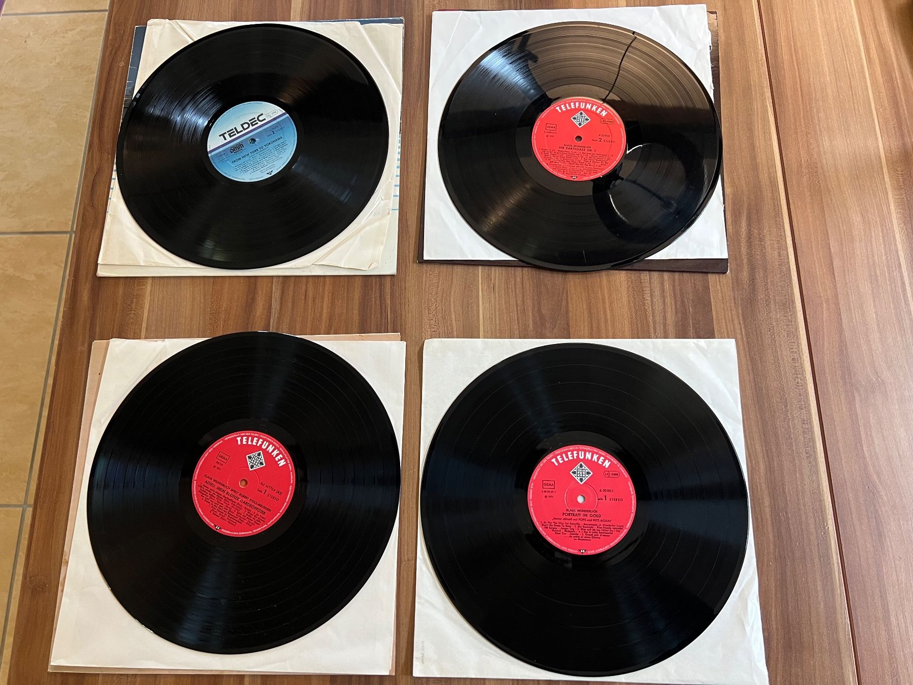 Dischi in vinile: 4x LP SCHALLPLATTEN Klaus Wunderlich Hammond – Usato da chiasso venduto da Wulli 1