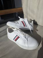 Tommy Hilfiger Essential Court Sneaker Stripes Gr. 39, weiss