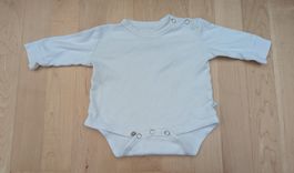 Schlichter und praktischer Langarmbody für Babys, Gr. 50
