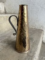 Messing Vase Blumen 