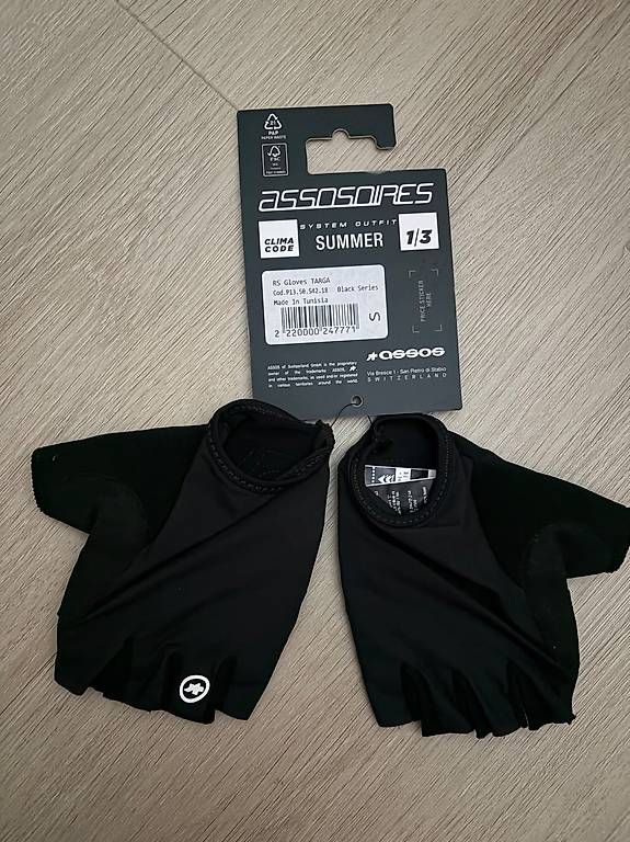 Assos Guanti & manicotti: Assos RS GLOVES TARGA black series – Nuovo e nell'imballaggio originale da Melide venduto da paolo1965 2