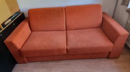 Schlafsofa orange