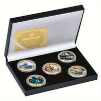 Gedenkmünzen-Set Pearl Harbour mit Box