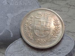 5 Fr. 1923 B - belle pièce