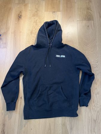 Full Send Hoodie - Black - Size M - Worn Condition