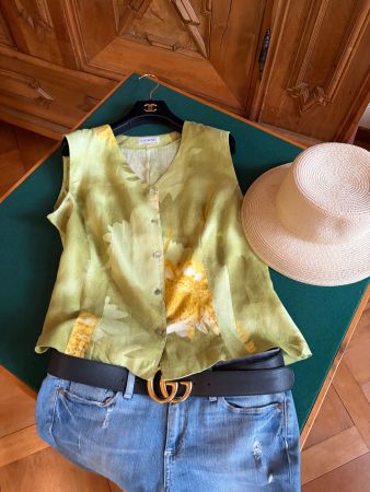 VERSE / VERSACE  Schwestermarke /  Bluse Weste Gr. 42  NEU