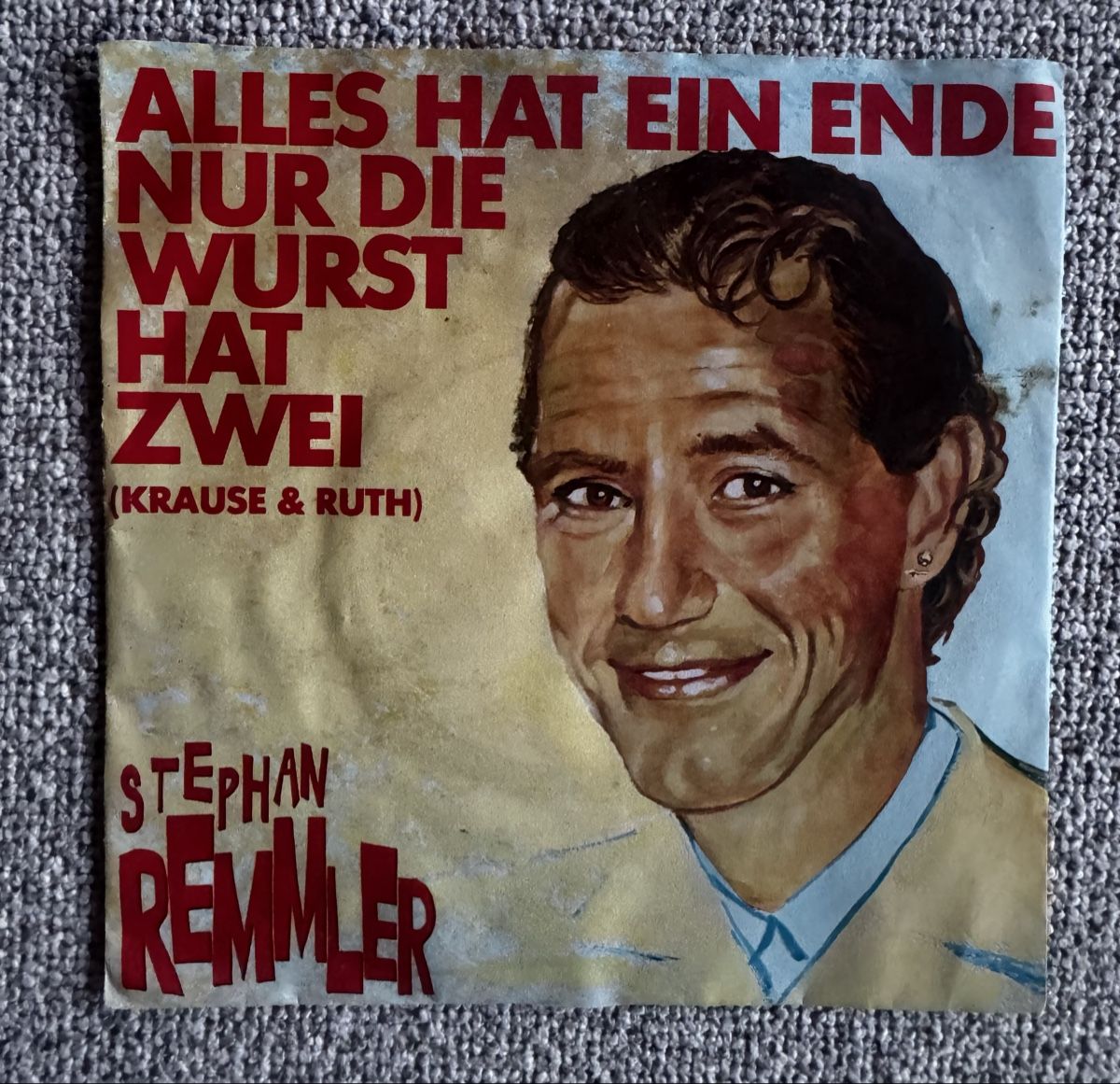 Dischi in vinile: St. Remmler- Alles hat ein Ende nur die Wurst ..- 7" Single – Usato da Rorbas venduto da BlackstarRecords