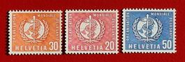 D VI OMS WHO GENEVE 32 - 34 1960** POSTFRISCH
