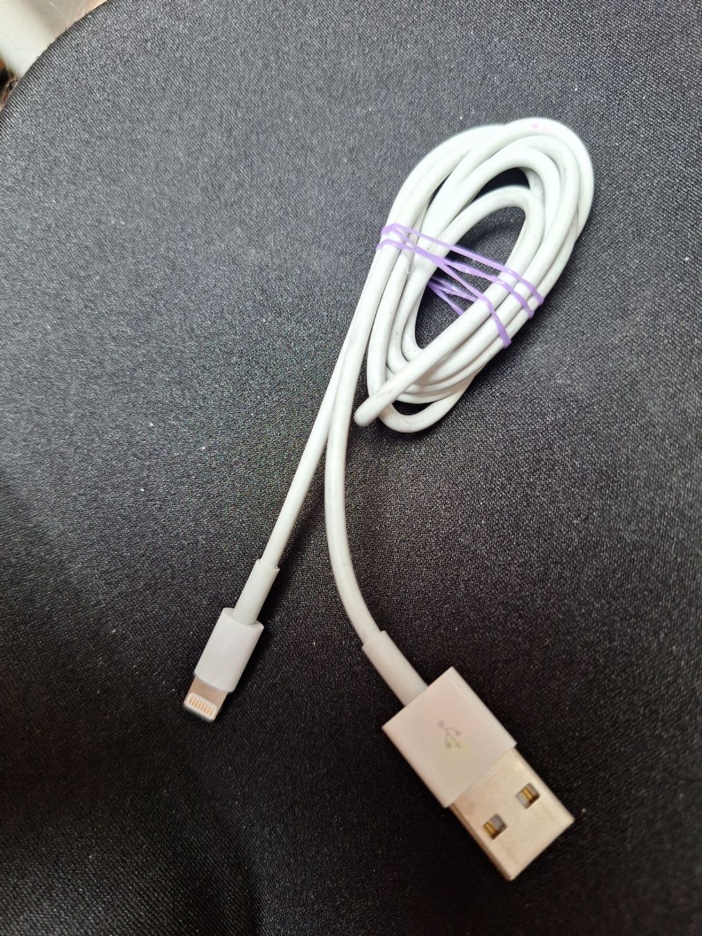 Apple Cavi: Cable iPhone Lightning vers USB - Charge et Synchronisation – Usato da Crans VD venduto da Yobia8