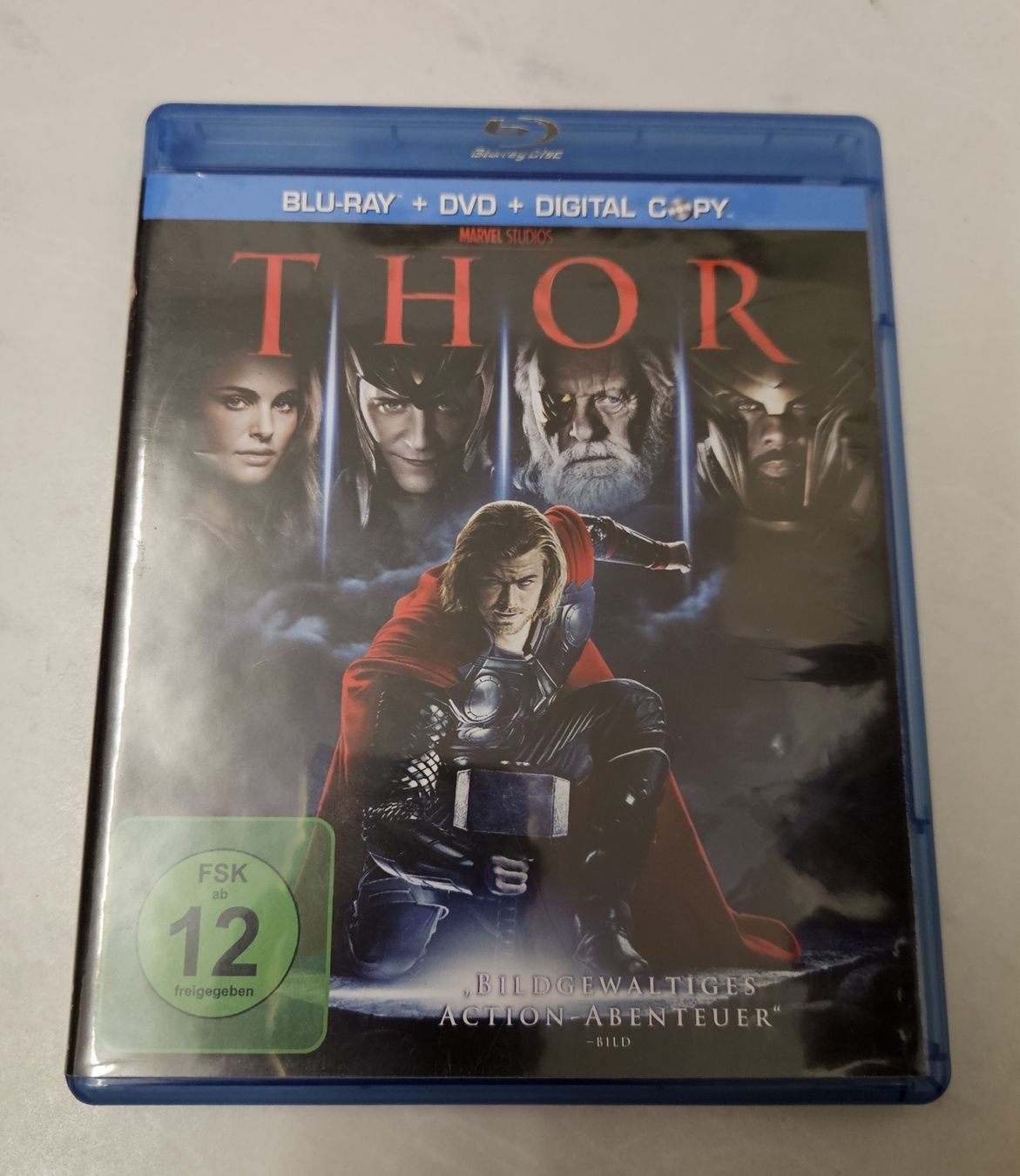 Tutti i DVDs: Thor - Blu-ray, DVD & Digital Copy - Marvel-Action! – Usato da Regensdorf venduto da 8Collect