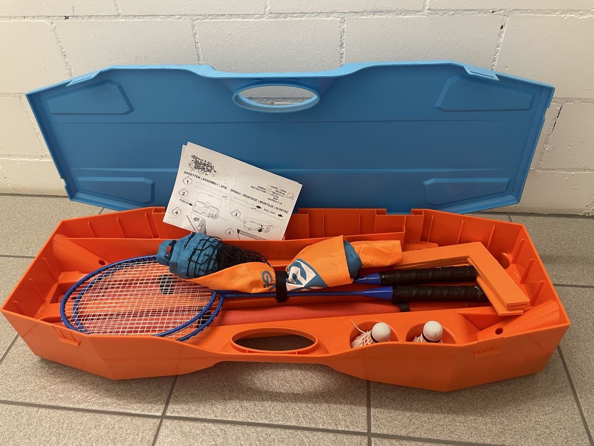 Spiele: Badminton - Set Get&Go Outdoor – Neu (gemäss Beschreibung) aus Ebmatingen von mini68 1