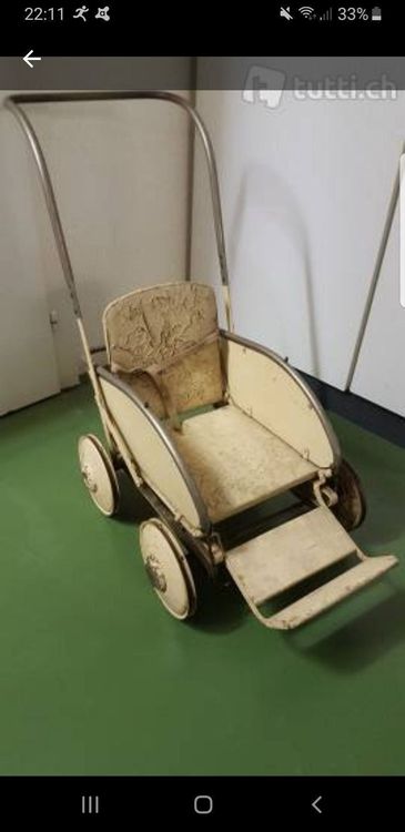 Jouets: alter Sitzwagen – D'occasion à Stetten AG par Knudel7