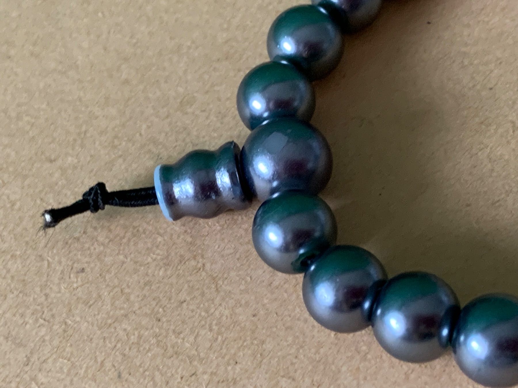 Bracciali & Braccialetti: Armband Anthrazit leuchtend – Usato da Dittingen venduto da Bijoubelle 4