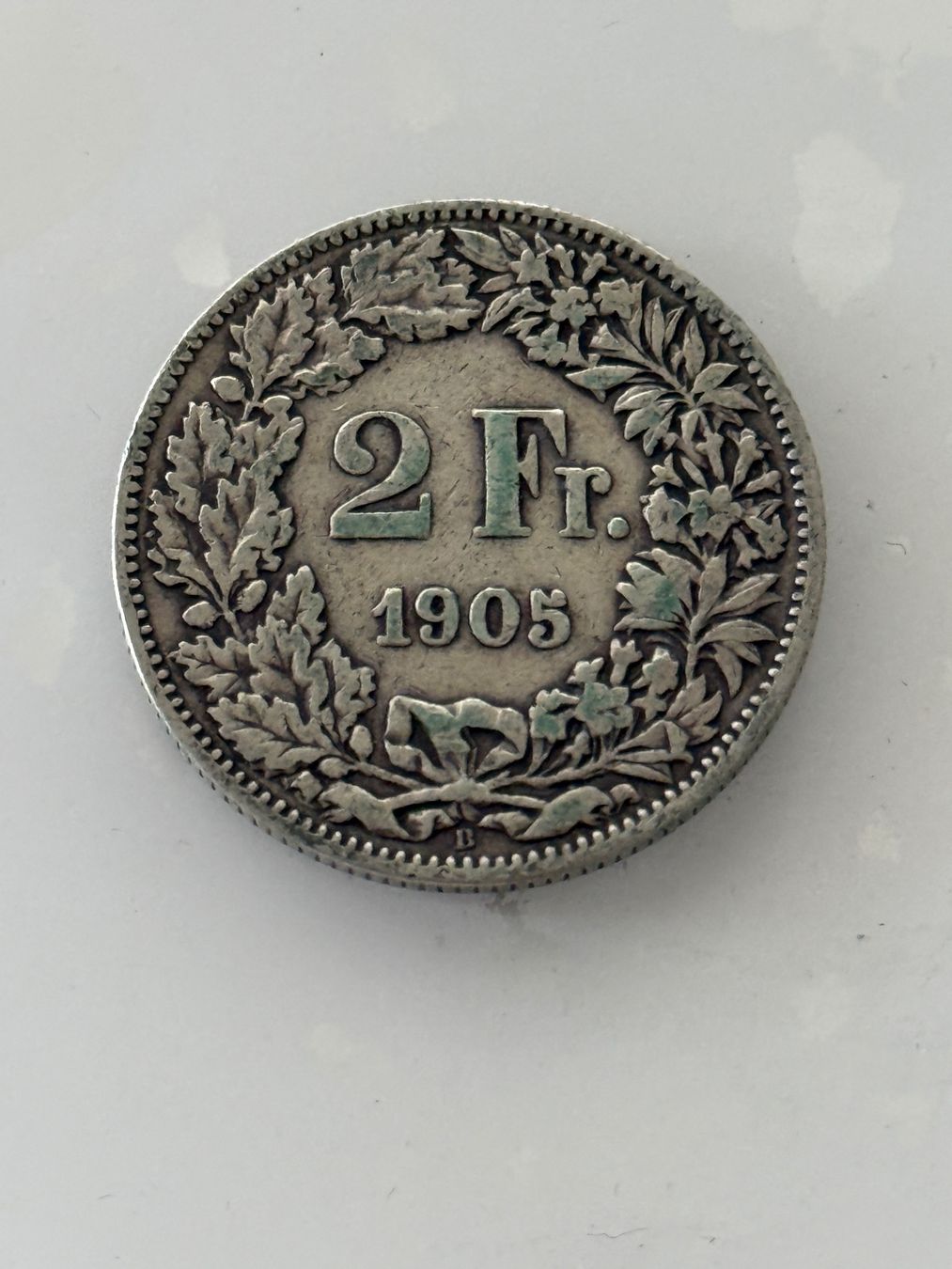 Tutti le monete: 2 Franken 1905  Rar – Usato da Wallisellen venduto da SWISS_SILVER1