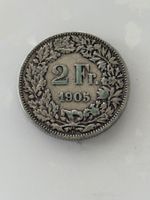 2 Franken 1905  Rar