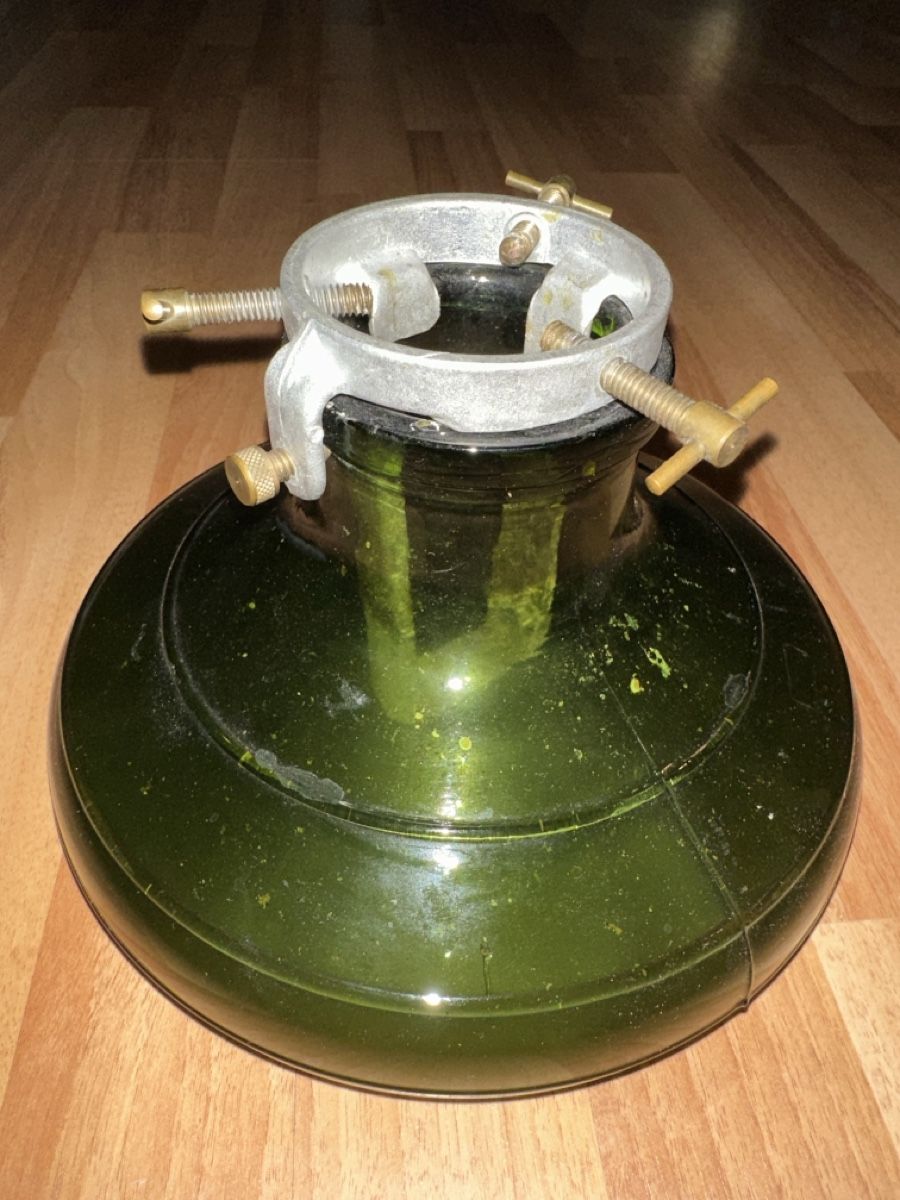 Basi per albero di Natale: Weihnachtsbaumständer Glasfuss Bülsch Durchmesser 22cm – Usato da Heiden venduto da fam_797q 1