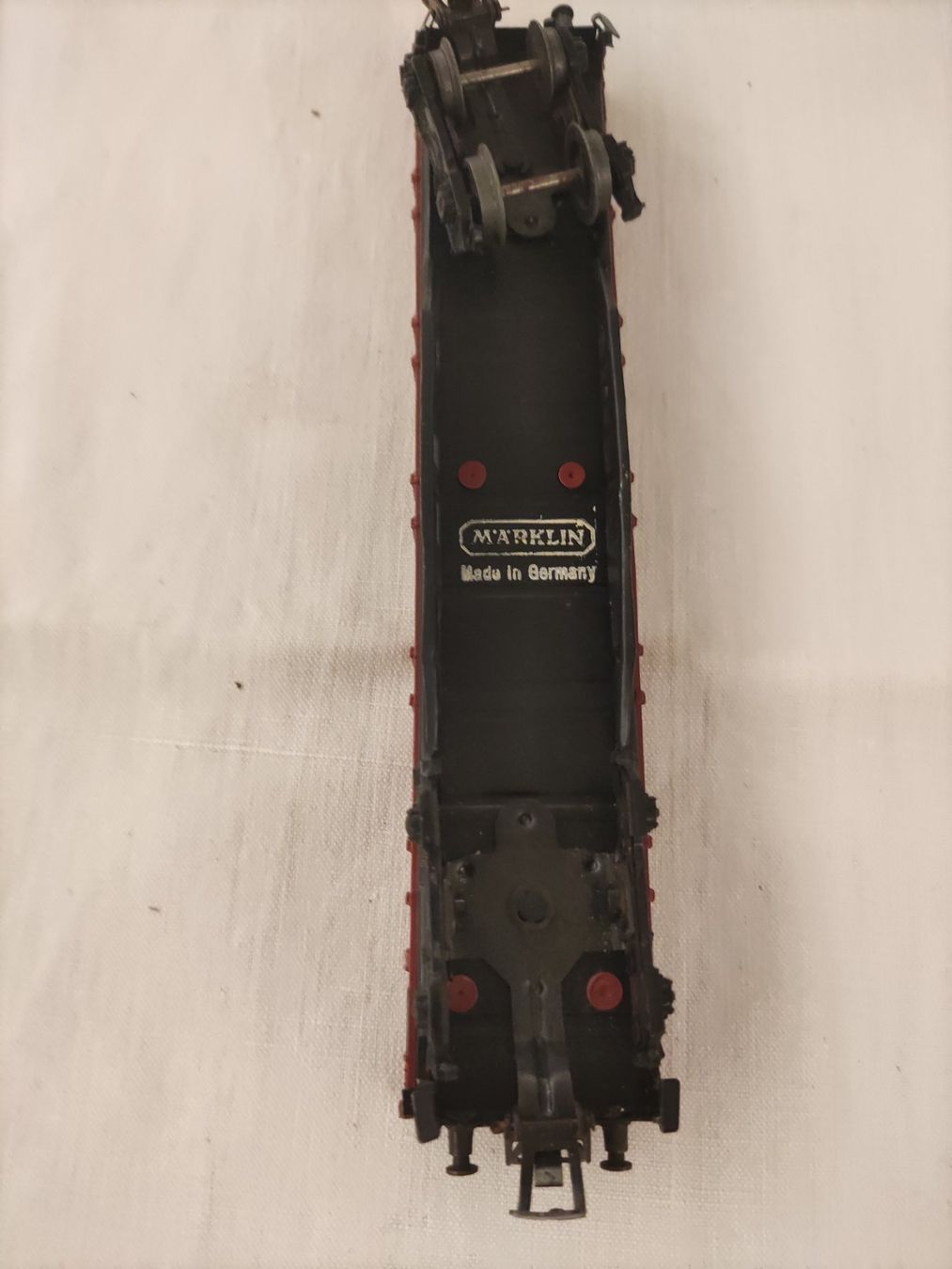 Märklin Modellini di ferrovie: Märklin 2 Güterwagen ca 1964 – Usato da Solothurn venduto da Csw1 4