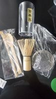 Matcha Besen Set mit Sieb und Löffel und Stab NEU