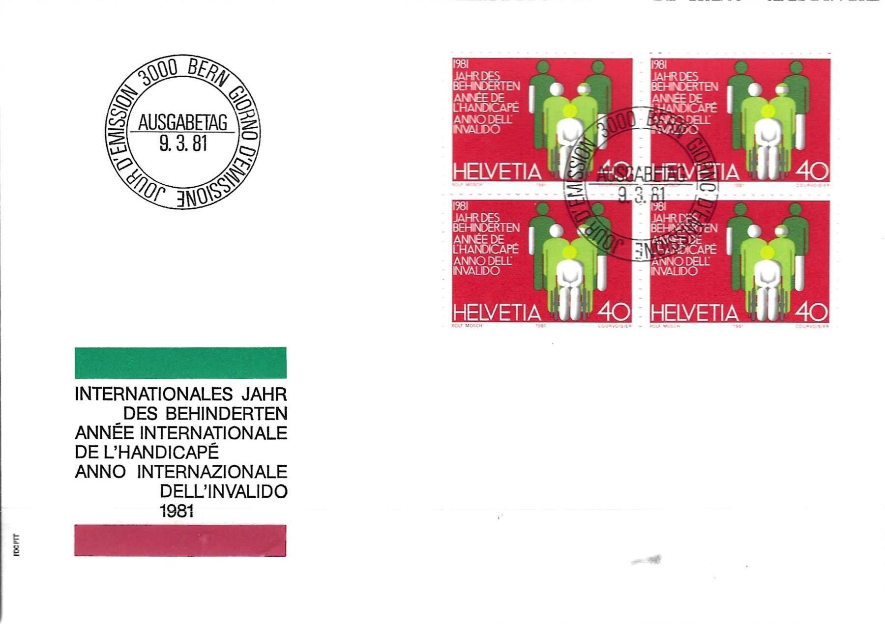 Tutti i francobolli: FDC  Viererblock 1981 – Usato da Koblenz venduto da Himmelsreiter