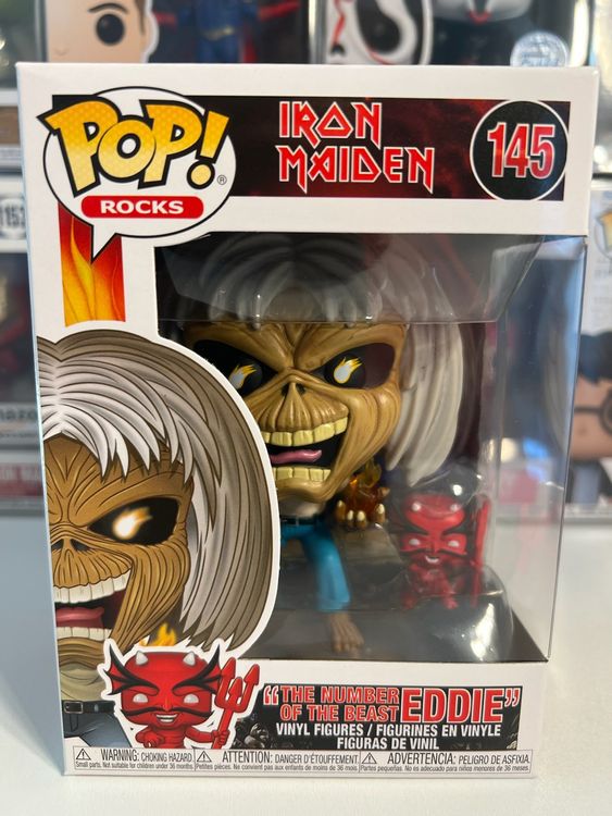 Iron Maiden Schlüsselanhänger - The Number Of The Beast Eddie