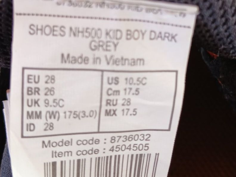 Decathlon Scarpe per ragazzi: Trekkingschuh Grösse 28 – Usato da Worb venduto da Osterthal 3