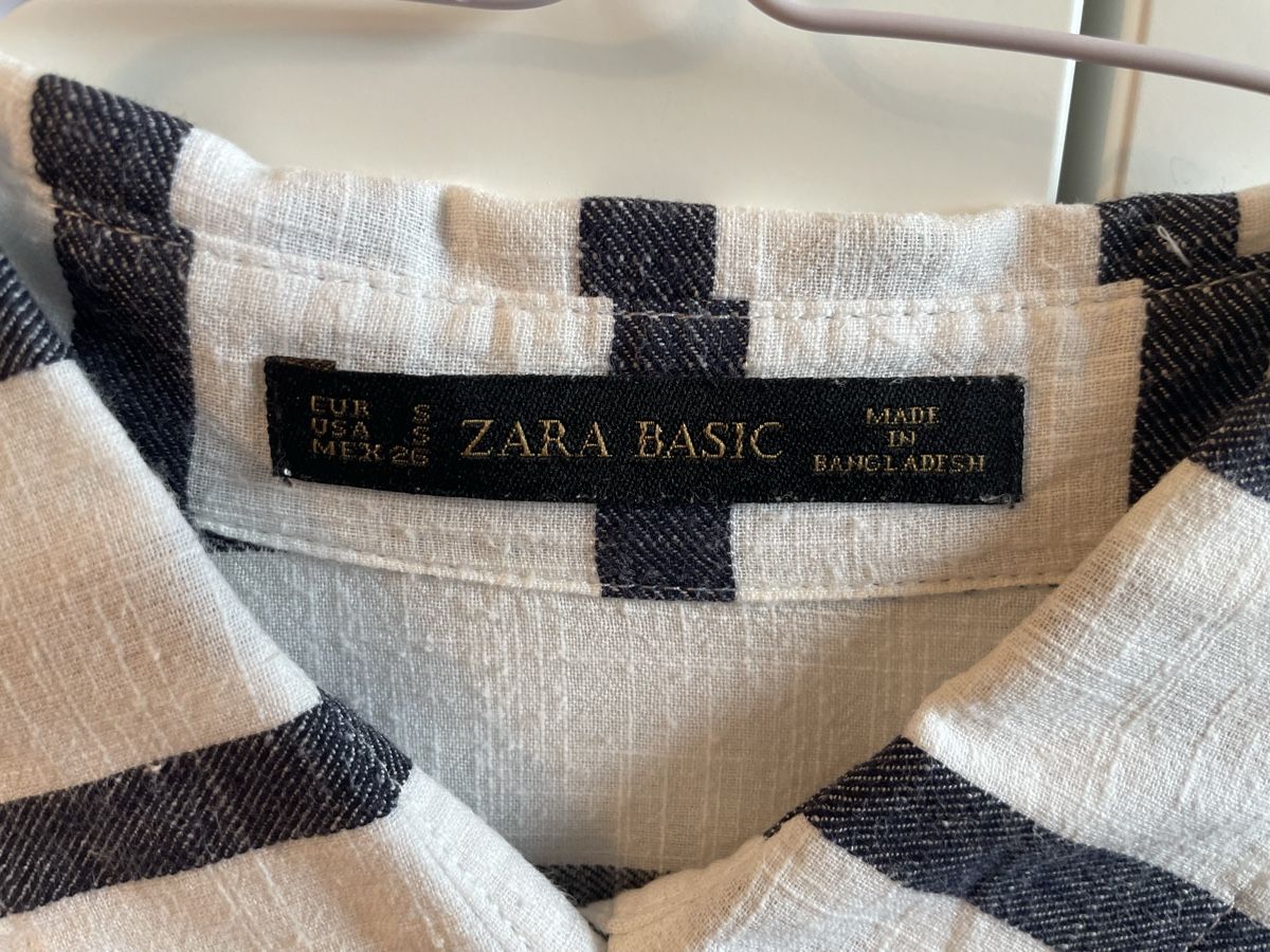 Zara Camicette: Zara Basic Bluse gestreift, Gr. S - Sommer Look! – Usato da Gockhausen venduto da AnneT07 1