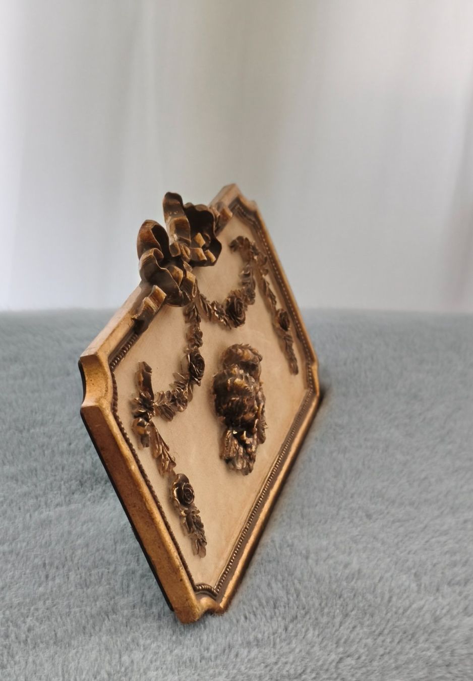Statuette: Antikes  Stand - Bild oder Wandbild in Reliefstruktur – Usato da Zürich venduto da Tanteemma369 5