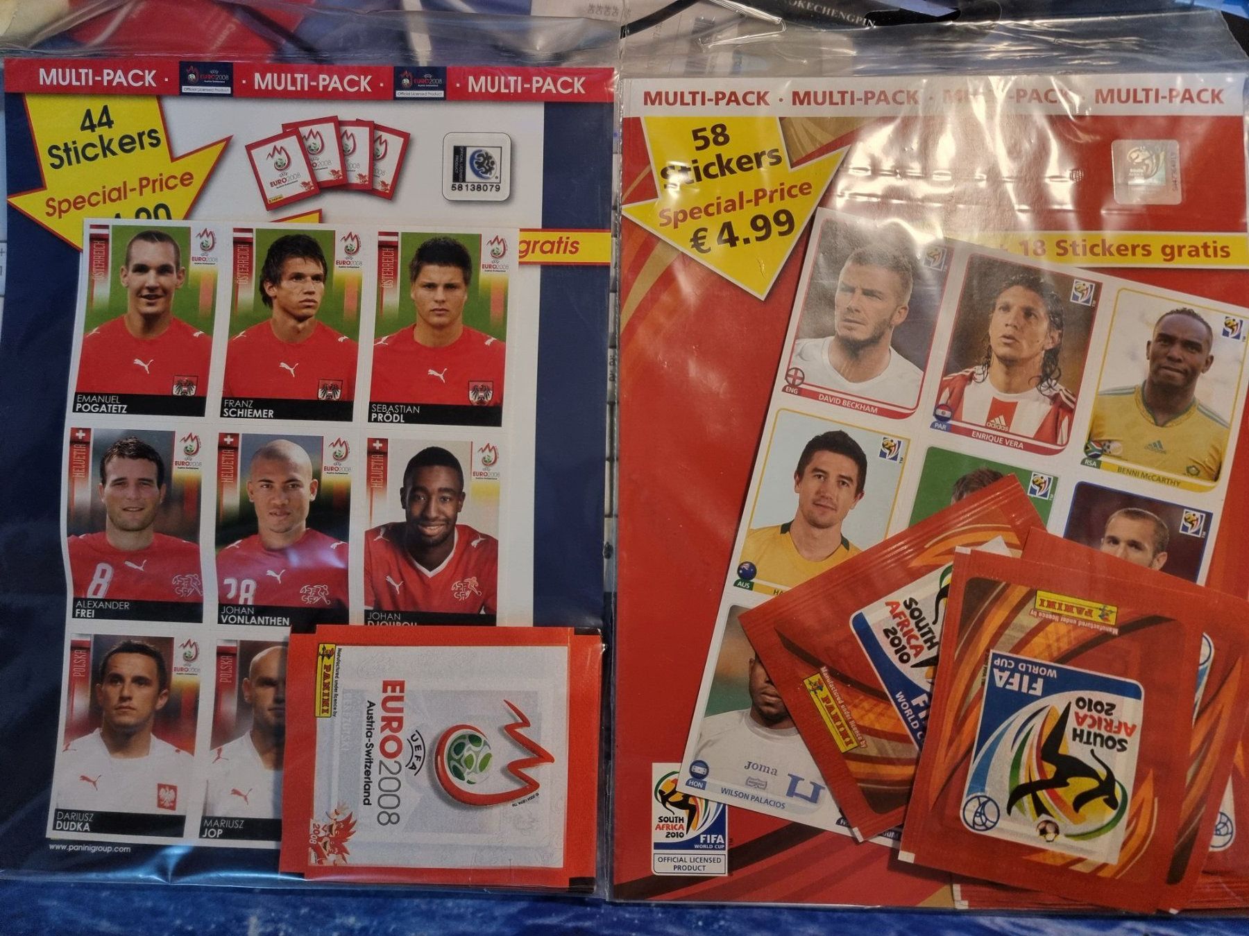 Panini Carte collezionabili: panini starter pack WM 2010 EM 2008 – Nuovo (secondo la descrizione) da Oberglatt ZH venduto da paninistickersworld