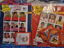 panini starter pack WM 2010 EM 2008