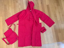 Bademantel für Erwachsene mit Tasche, neu, unbenutzt