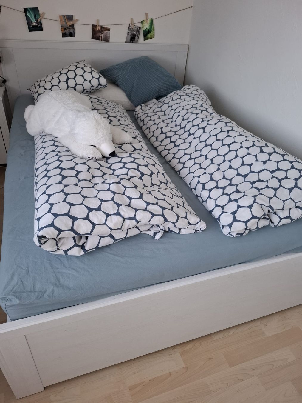 Lits: 1.60m IKEA Bett – D'occasion à Cham par Dana1208