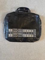 Cartable en cuir veritable noir