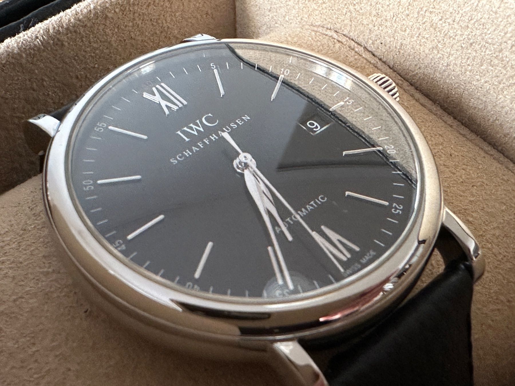 IWC Orologi: IWC Portofino Automatic 40 IW356502 Full-Set – Usato da Matten b. Interlaken venduto da cour13 2