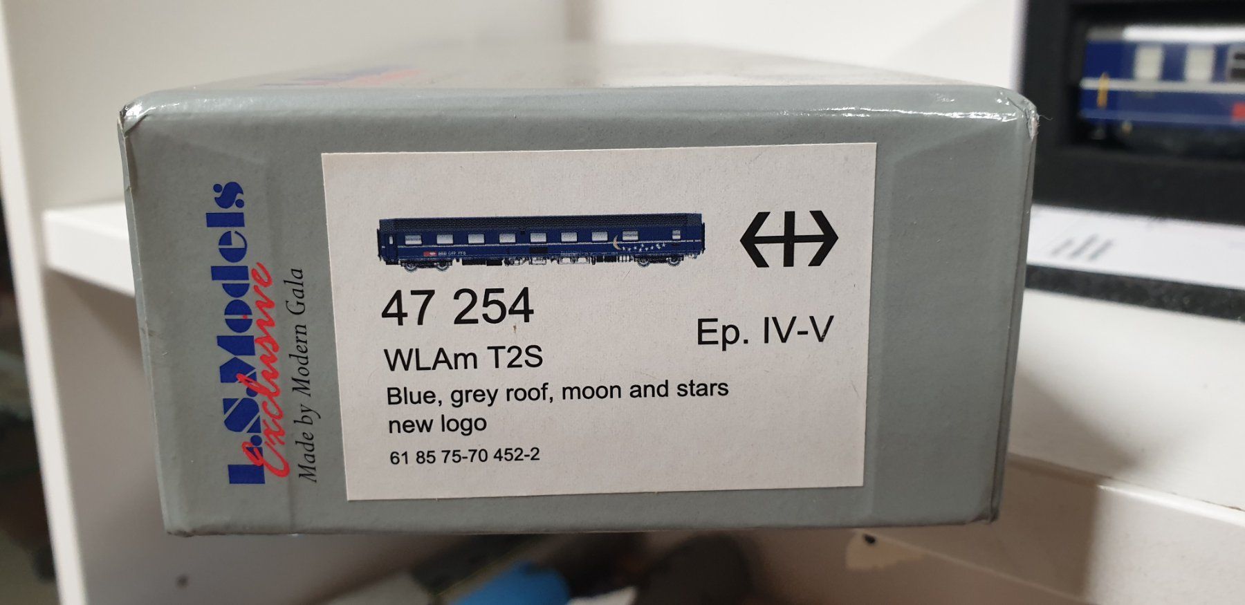 LS Models Modellini di ferrovie: LS Models SBB  Schlafwagen H0/DC 47 254 – Nuovo (secondo la descrizione) da Geroldswil venduto da TopTrain54 1