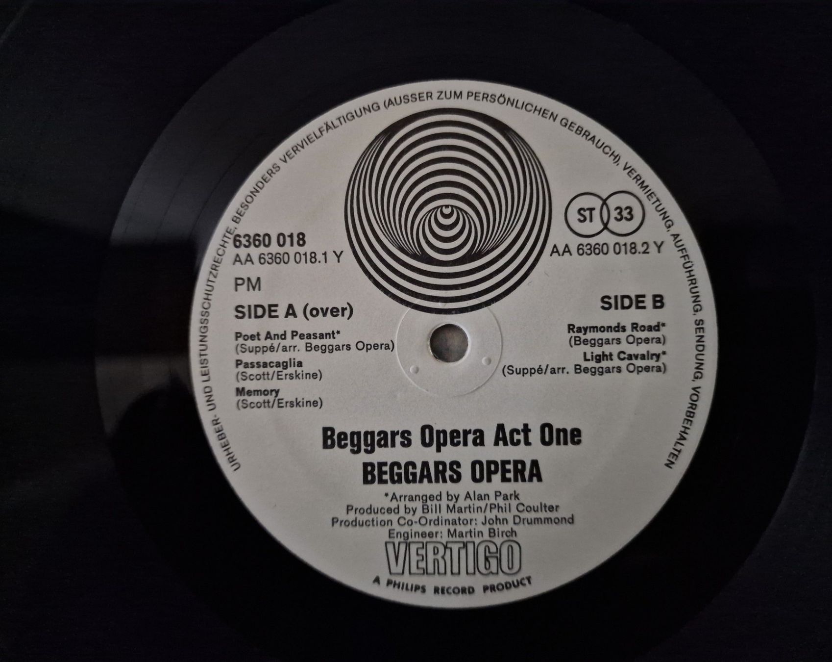 Dischi in vinile: Beggar's Opera LP – Beggars Opera Act One – Usato da Root venduto da atelier22 3