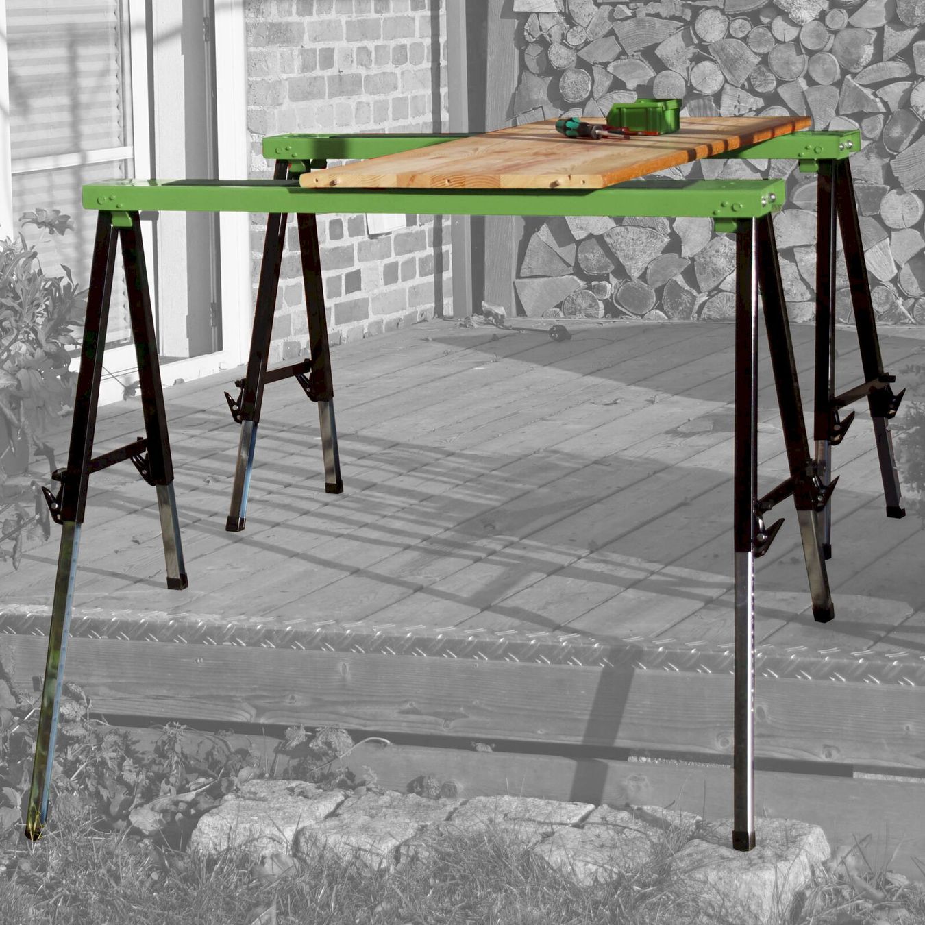 Bauwerkzeuge: TrutzHolm Arbeitsbock 2er Set 150 kg – Neu und originalverpackt aus Bottighofen von zaap