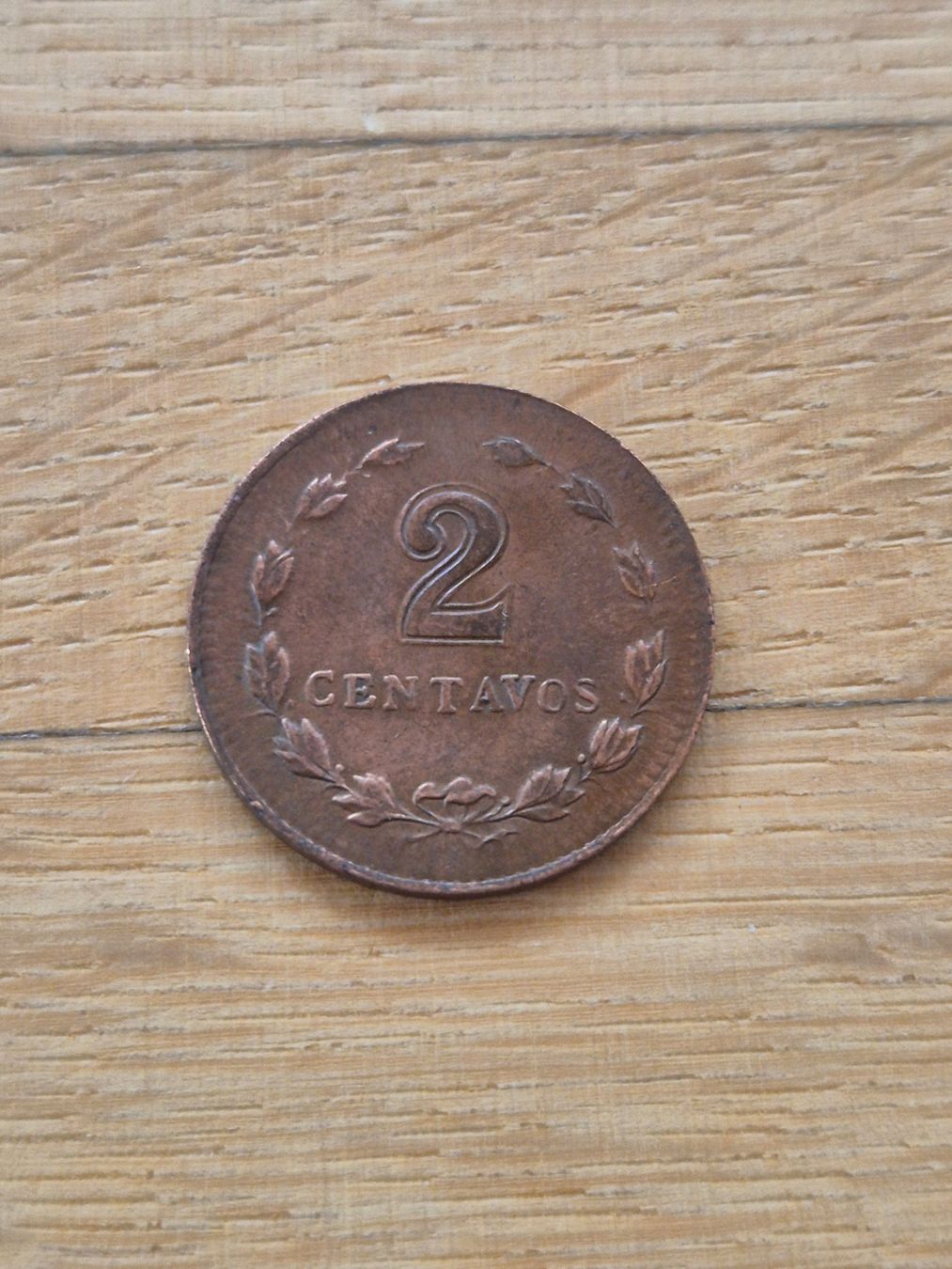 Tutti le monete: Argentinien 2 Centavos 1947 Top-Zustand – Usato da Mels venduto da Goldenfalcon 1