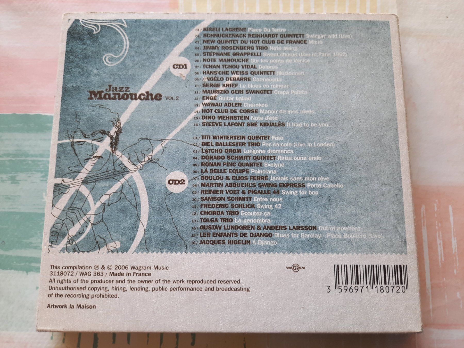 CD: CD Jazz Manouche volume 2 ( 2 Cds ) – Usato da Pully venduto da bro_n52j 1