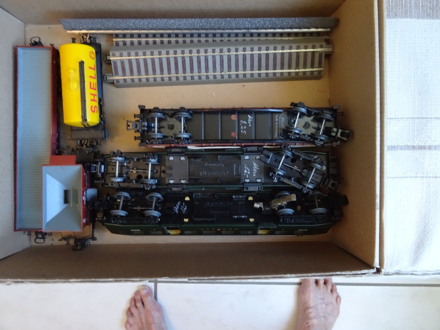 Märklin Modellini di ferrovie: Märklin Wagen H0 Wechselstrom. – Usato da Hirschthal venduto da Legov 5