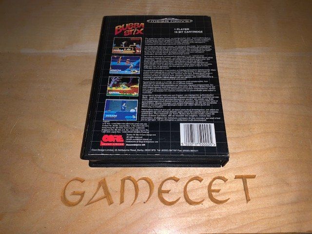 Sega Giochi: Bubba n Stick Sega Mega Drive  CORE – Usato da Steinach venduto da Gamecet 2
