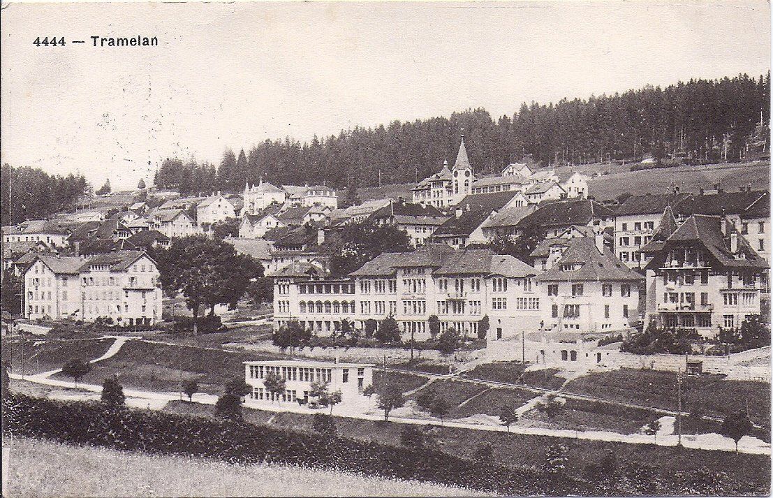 Cartoline postali: TRAMELAN - DESSUS – Usato da Les Verrières venduto da Scampi0